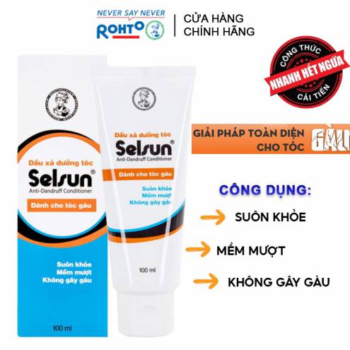 [100ml] Dầu Xả Dưỡng Tóc Dành Cho Tóc Gàu Selsun Anti-Dandruff Conditioner