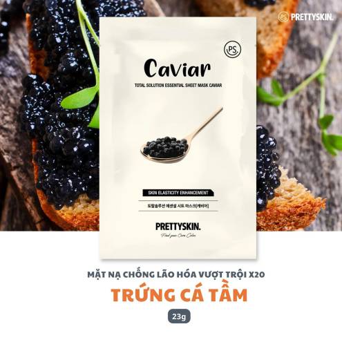 Mặt Nạ Tinh Chất Pretty Skin Total Solution Essential Sheet Mask  