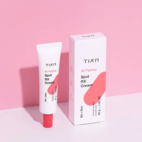 Kem Chấm Mụn Giảm Mụn Mờ Thâm Liền Sẹo Tia'm AC Fighting Spot RX Cream 30g