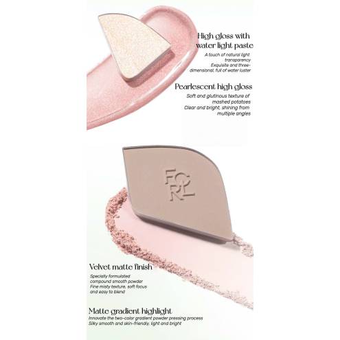 Bảng Tạo Khối và Bắt Sáng Focallure Color Highlighter Contour Palette