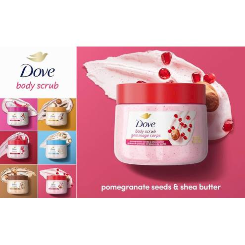 Dove Body Scrub Gommage Corps 425ml