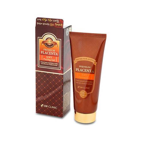 Gel Tẩy Tế Bào Chết 3W Clinic Premium Placenta Soft Peeling Gel 180ml