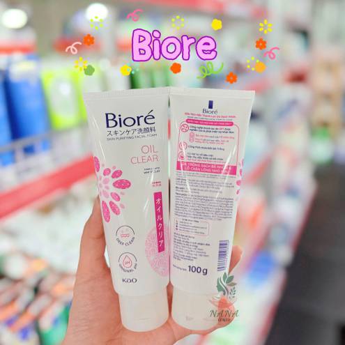 Sữa rửa mặt Bioré 100g