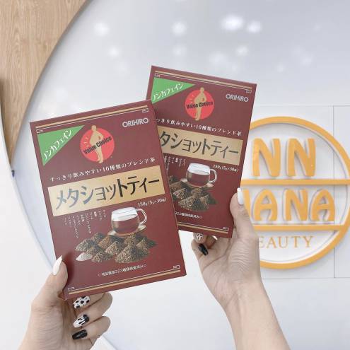 Trà giảm mỡ bụng Meta Shot Tea ORIHIRO Nhật Bản