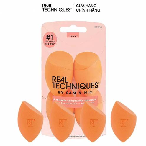 Mút Tán Kem Nền Real Techniques Base Miracle Complexion Sponge