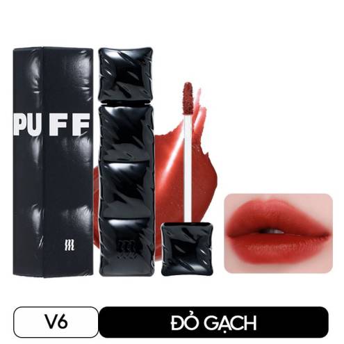 (New)(V6 Puffer) Son Kem Lì Merzy The First Velvet Tint #V6 Firenze Negroni