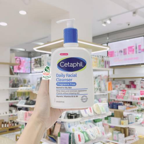 Sữa rửa mặt dịu nhẹ không xà phòng Cetaphil Gentle Skin Cleanser 473ML