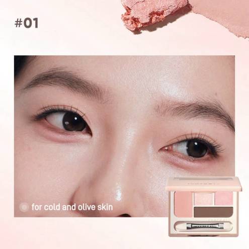 Phấn mắt 4 ô Undereye Shadow Palette Judydoll 3.2g