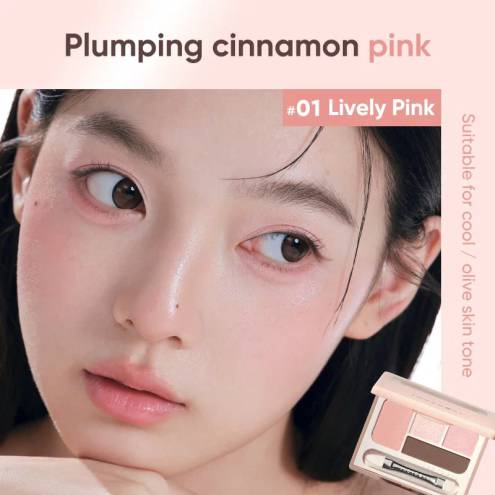 Phấn mắt 4 ô Undereye Shadow Palette Judydoll 3.2g