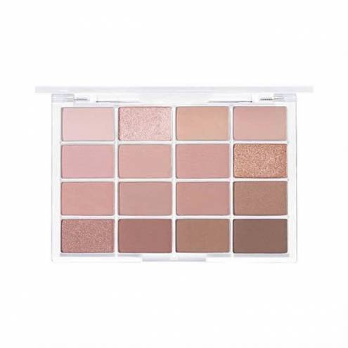 Bảng mắt Wakemake Soft Blurring Eye Palette 16 ô