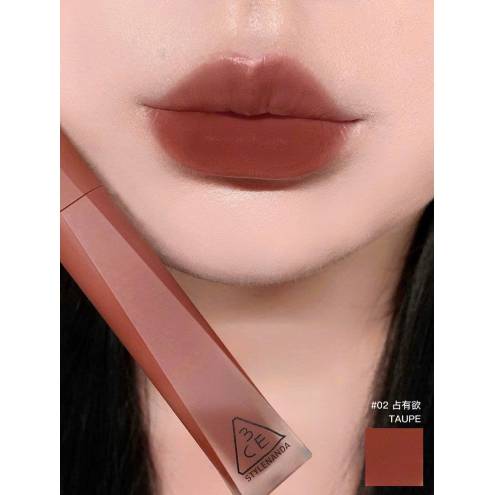 Son Kem Lì 3CE Nhung Lì Velvet Lip Tint Plush