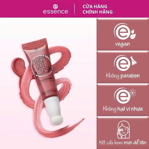 Má Hồng Đầu Bông Dạng Kem Essence Baby Got Blush Liquid Blush