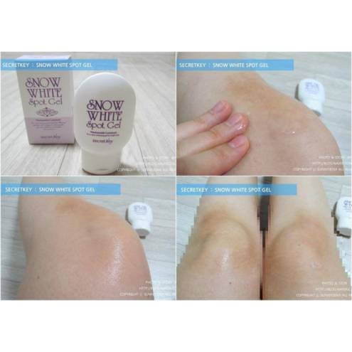 Gel dưỡng trắng đặc trị thâm SECRET KEY Snow White Spot Gel