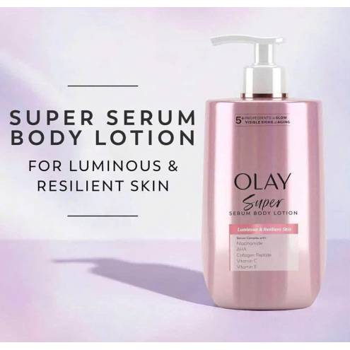 Sữa Dưỡng Thể Olay Super Serum Body Lotion - 502ml