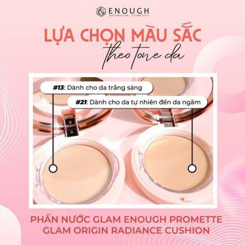 Phấn nước Glam Enough Promette Glam Origin Radiance 