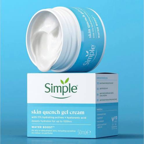 Kem dưỡng Simple Water Boost Skin Quench Gel Cream Moisturiser 50ml