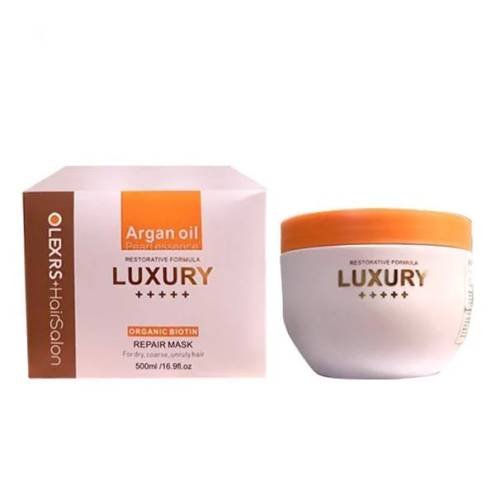 Kem Ủ Tóc Cao Cấp Olexrs + Hair Salon Argan Oil Pearl Essence Restorative Forrmula Luxury +++++  