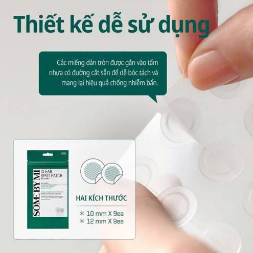 Miếng Dán Trị Mụn Some By Mi Clear Spot Patch 18 Miếng