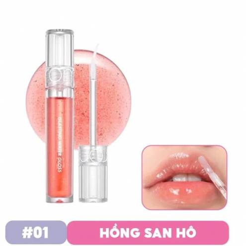 Son Tint Bóng Hàn Quốc Lâu Trôi, Căng Mọng Đôi Môi Romand Glasting Water Gloss 4.5g
