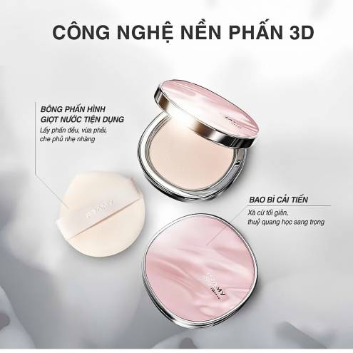 Phấn Phủ Dạng Nén Chống Nắng Kiểm Soát Dầu Pramy Spf50 Pa++++ Sunscreen Pressed Powder 7g