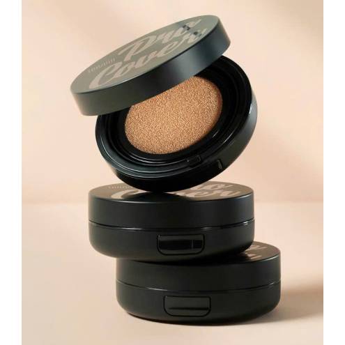 [DATE 2/2027 - Tone 21 Warm Nude  ] Phấn Nước Chống Nắng Nâng Tone Tenzero Pro Cover It Silk Skin Cushion SPF50+ PA+++ 15gr