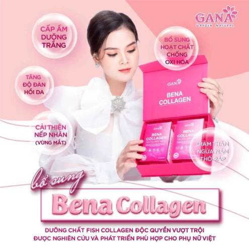 Bổ Sung Collagen Dạng Bột BENA COLLAGEN GANA  