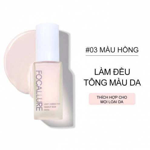 Kem Lót Hiệu Chỉnh Sắc Tố Da Focallure Light Correcting Makeup Base