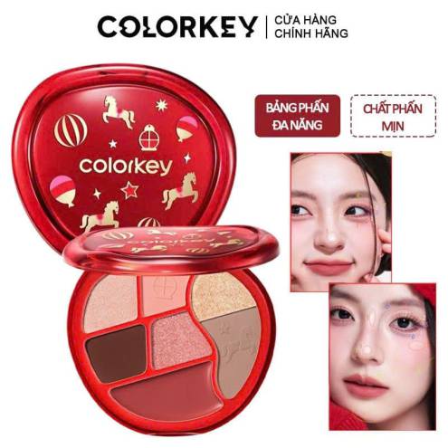 Bảng Phấn Mắt Colorkey Đa Năng 7 Trong 1 Tiện Lợi Playful Color Multi Palette 04
