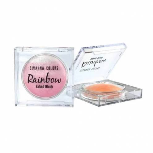 Phấn má hồng Sivanna Colors Rainbow Baked Blush HF370