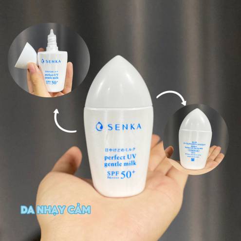 SỮA CHỐNG NẮNG CHO DA NHẠY CẢM SENKA PERFECT UV GENTLE MILK SPF50+ PA++++ 40ML