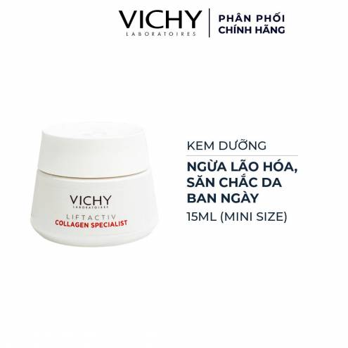 [Mini] Kem Dưỡng Vichy Ngừa Lão Hóa, Săn Chắc Da 15ml