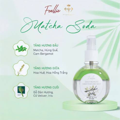 Nước Hoa Tóc Foellie 100ml