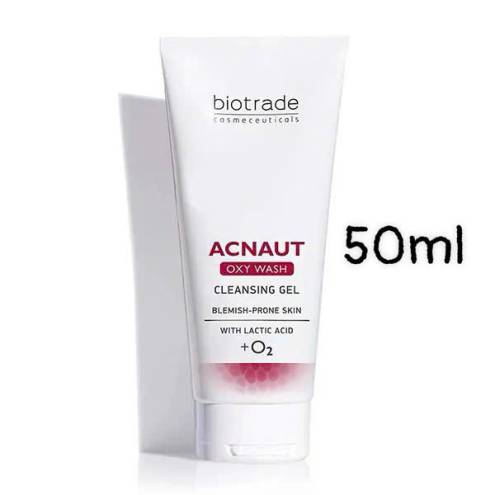 Sữa rửa mặt trị mụn Biotrade Acnaut Oxy Wash Cleansing Gel