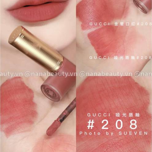 Son Kem Lì Gucci Rouge Liquid Matte Lip Colour 