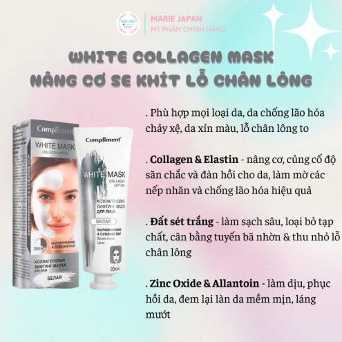 Mặt Nạ Đất Sét Compliment Detox Da 80ml