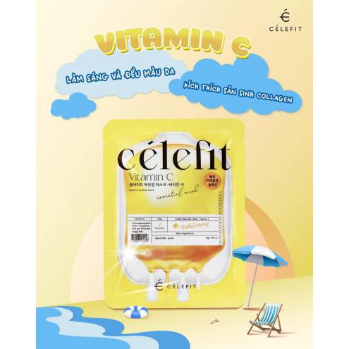 Mặt Nạ Dưỡng Da Cấp Ẩm Celefit Essential Mask