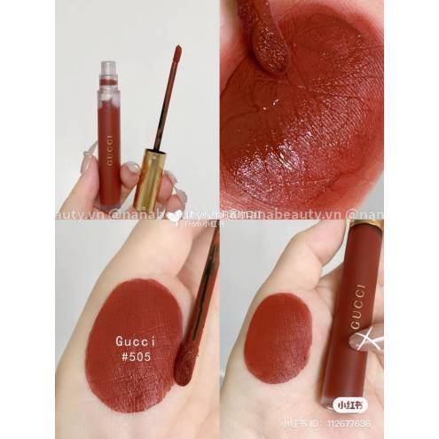 Son Kem Lì Gucci Rouge Liquid Matte Lip Colour 