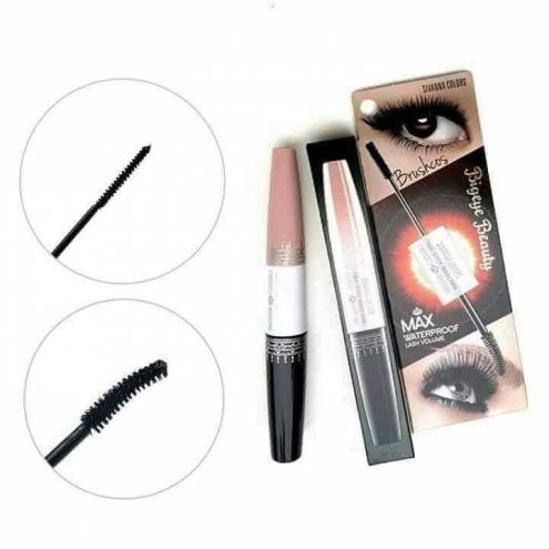 Mascara 2 Đầu Sivanna Colors Two-Step Màu Đen Colors Two-Step Mascara - Black  