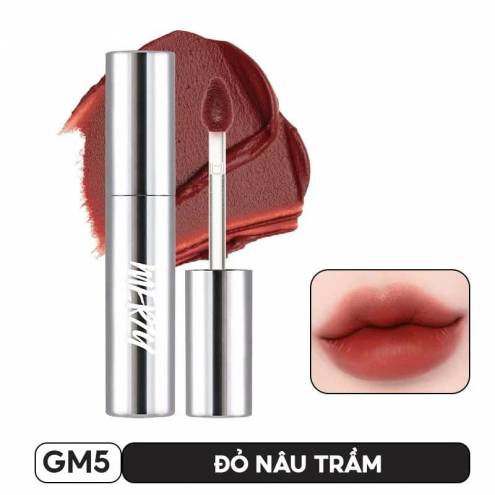 [Mery Glam Vỏ Bạc] Son Kem Lì Mềm Mịn, Lâu Trôi Merzy The Glam Mellow Tint 4g