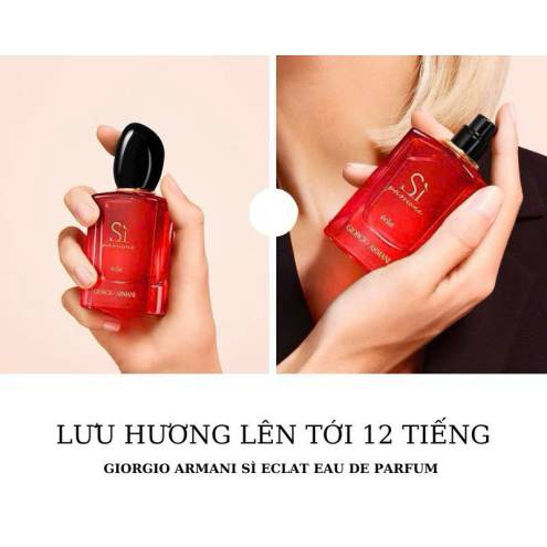 Nước Hoa Nữ Giorgio Armani Sì đỏ Passione Eclat EDP (Chiết 10ml)