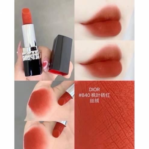 Son thỏi lì mini Rough Dior Couture Colour Lipstick Velvet 1.5g