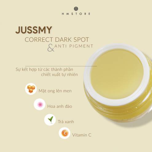 KEM DƯỠNG DA JUSSMY – NGỪA NÁM TÀN NHANG HM STORE DARK SPOT CORRECTOR & ANTI PIGMENT  