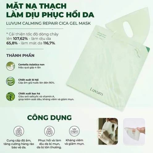 Mặt nạ thạch Luvum Mask (miếng)