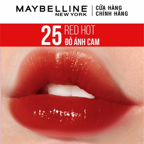 Son Kem Bóng Bền Màu, Nhẹ Môi Maybelline New York Superstay Vinyl Ink  