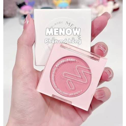 PHẤN MÁ HỒNG MENOW CLOUD SOFT SWEETHEART MONOCHRROME