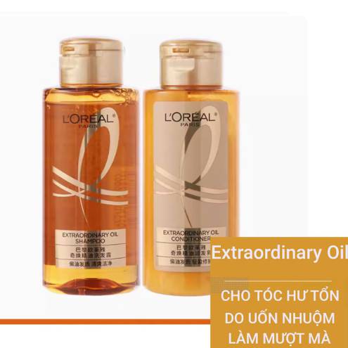  Dầu Gội/ Xả L'Oreal Dưỡng Tóc Suôn Mượt Tóc Cao Cấp 100ml