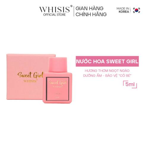Nước hoa vùng kín Whisis Sweet Girl Lovely Inner 5ml