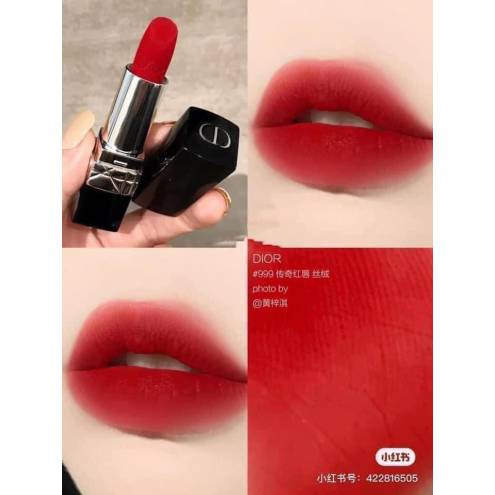 Son thỏi lì mini Rough Dior Couture Colour Lipstick Velvet 1.5g