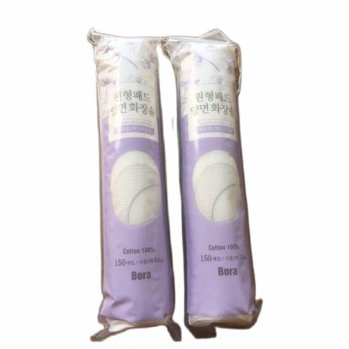Bông Tẩy Trang Bora Cotton Pads 150 Miếng 