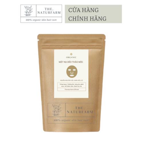 Mặt nạ dẻo organic The Natural Farm 100g